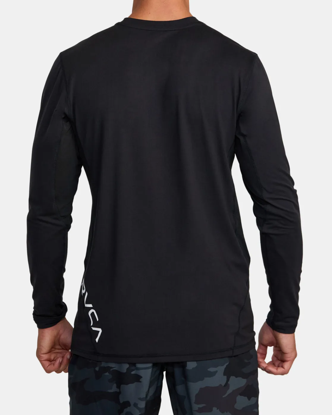 RVCA SPORT VENT LONG SLEEVE TEE Black Discount