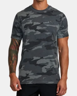 RVCA SPORT VENT PERFORMANCE TEE Camo New