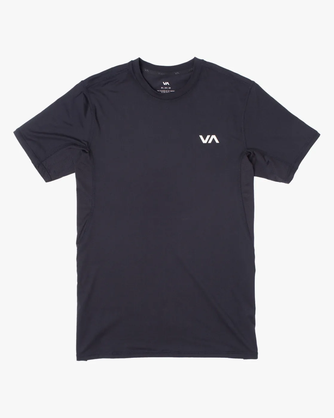 RVCA SPORT VENT PERFORMANCE TEE Black Hot
