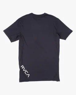 RVCA SPORT VENT PERFORMANCE TEE Black Hot