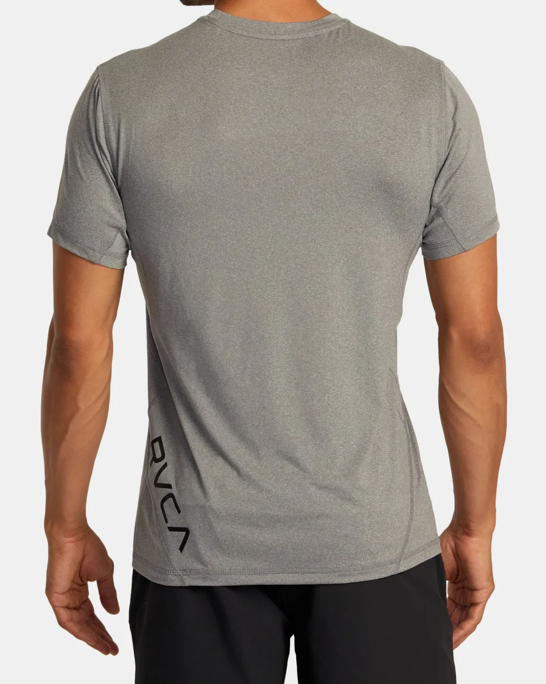 RVCA SPORT VENT PERFORMANCE TEE Heather Grey Hot