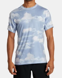RVCA SPORT VENT PERFORMANCE TEE Digi Clouds