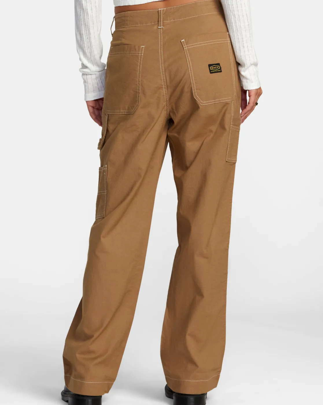 RVCA SPRING SHIFT RELAXED FIT PANTS Ermine Best