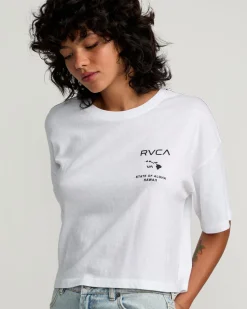 RVCA STATE OF ALOHA TEE White Online