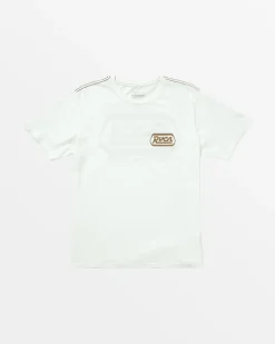 RVCA STATION TEE Antique White Hot