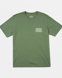 RVCA STATION TEE Jade Sale