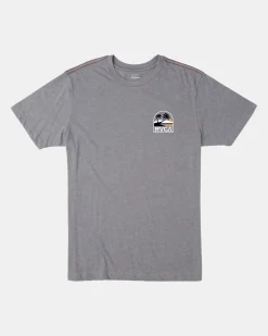 RVCA SUNNY DAYS TEE Smoke Discount