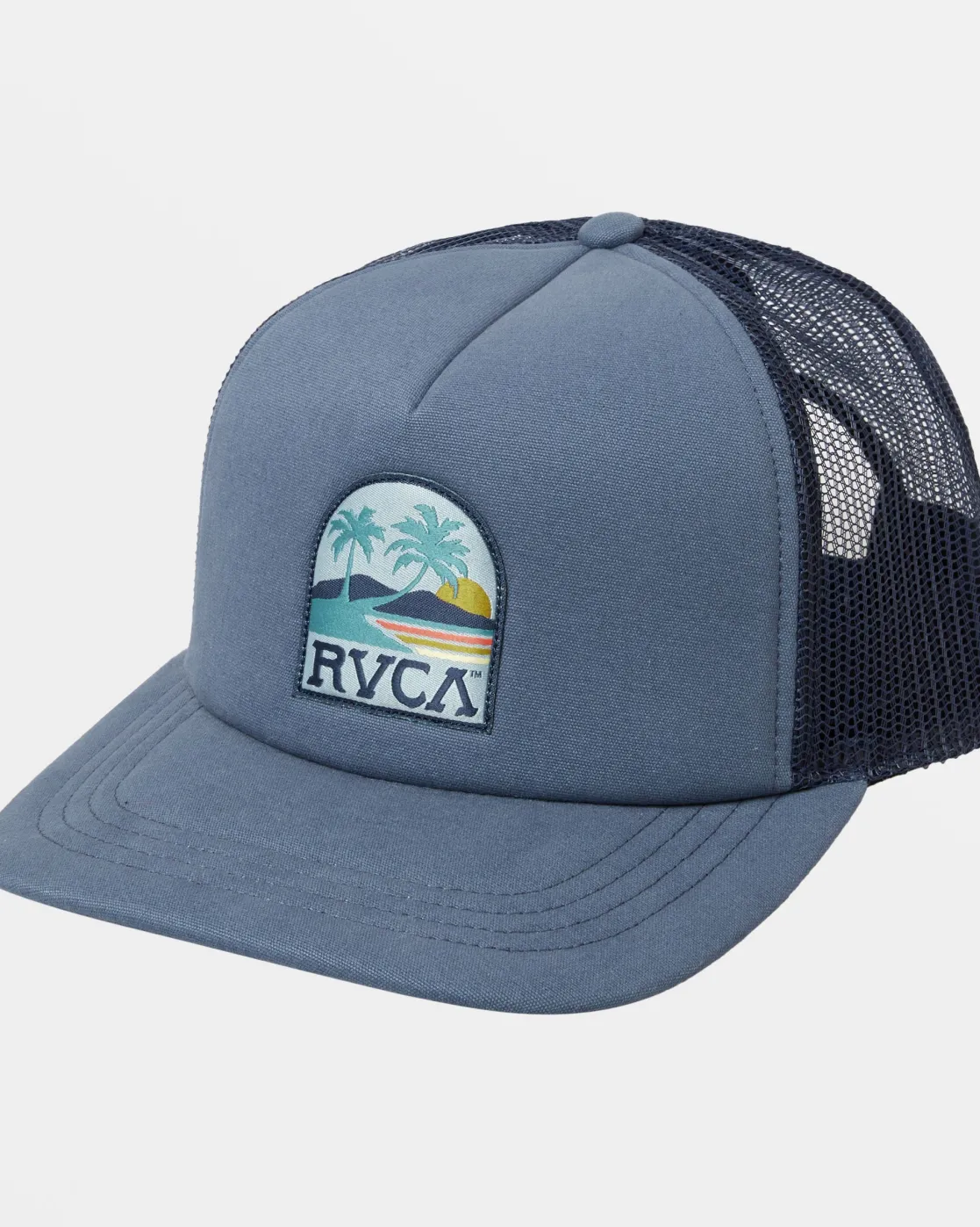 RVCA SUNNY DAYS TRUCKER HAT Royal Best