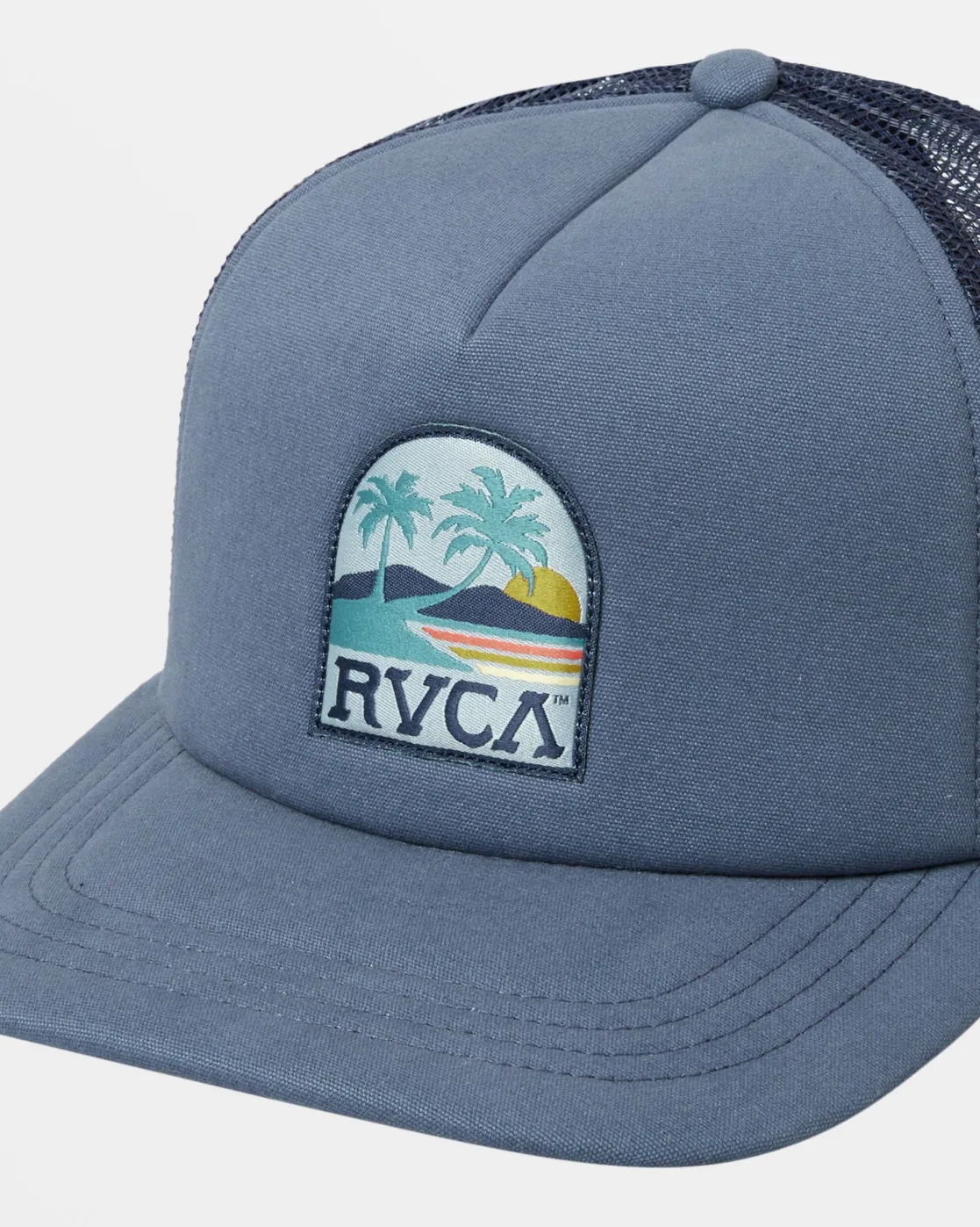 RVCA SUNNY DAYS TRUCKER HAT Royal Best