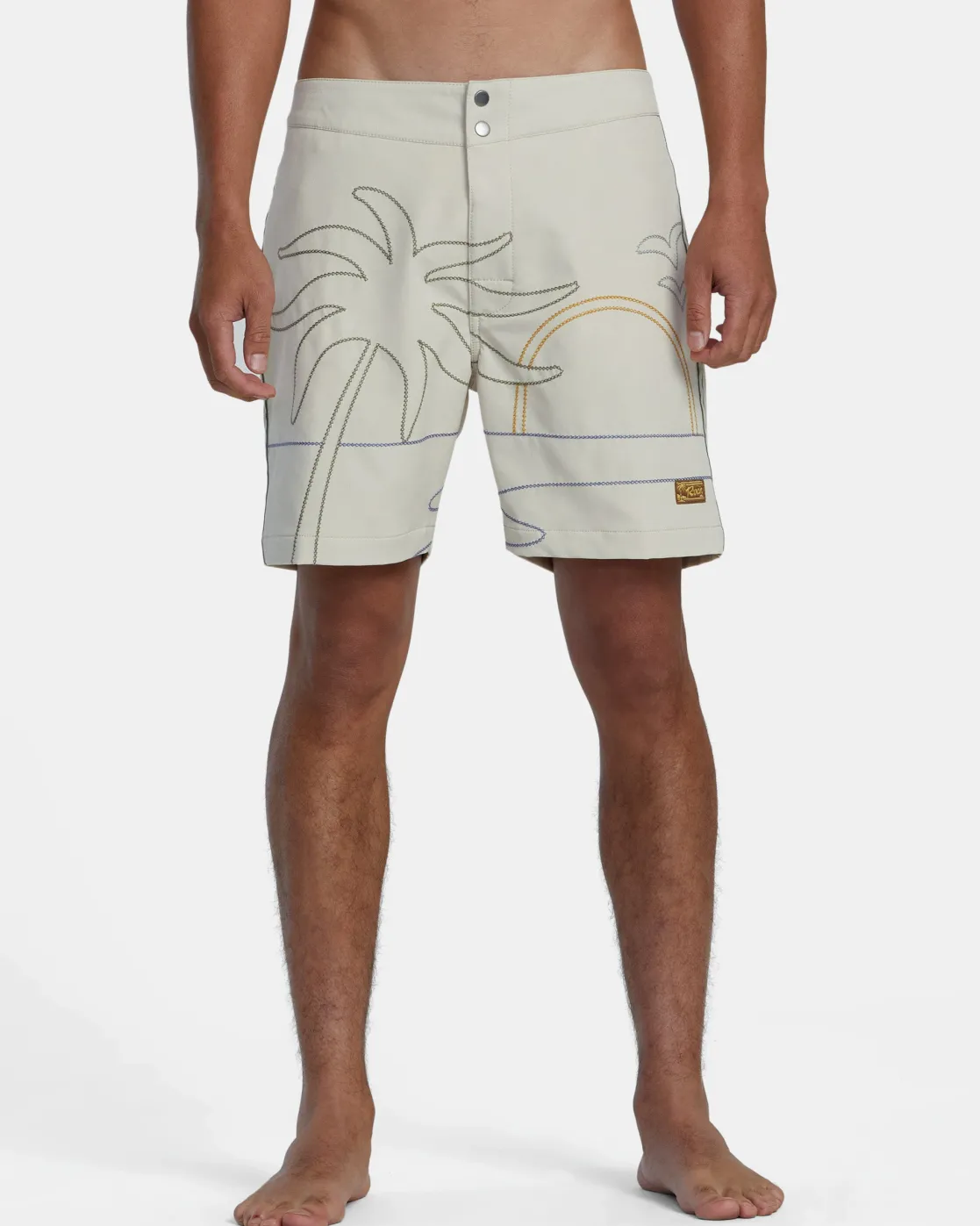RVCA SUNSET EXOTICA BOARDSHORTS 17'' Natural Discount