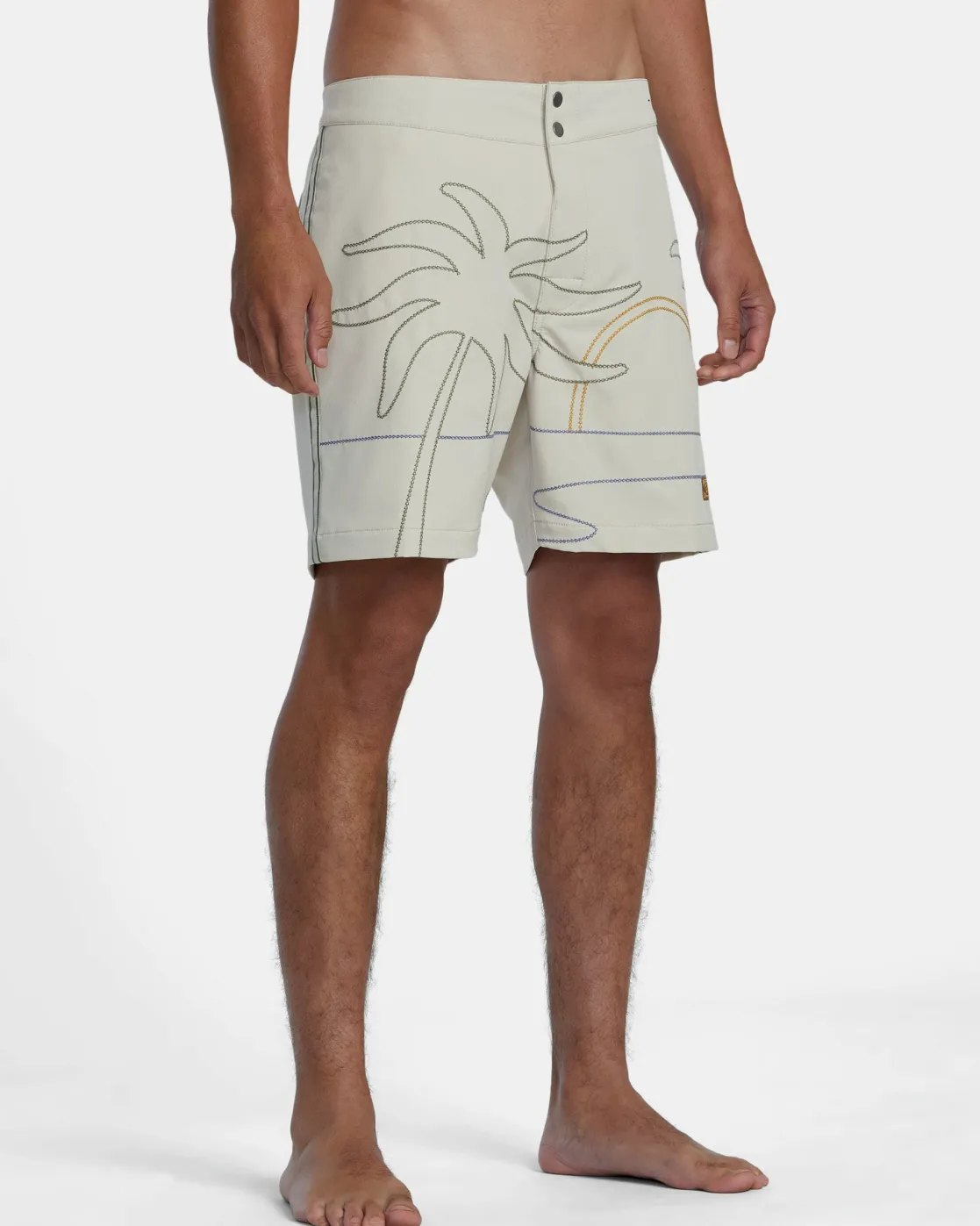 RVCA SUNSET EXOTICA BOARDSHORTS 17'' Natural Discount