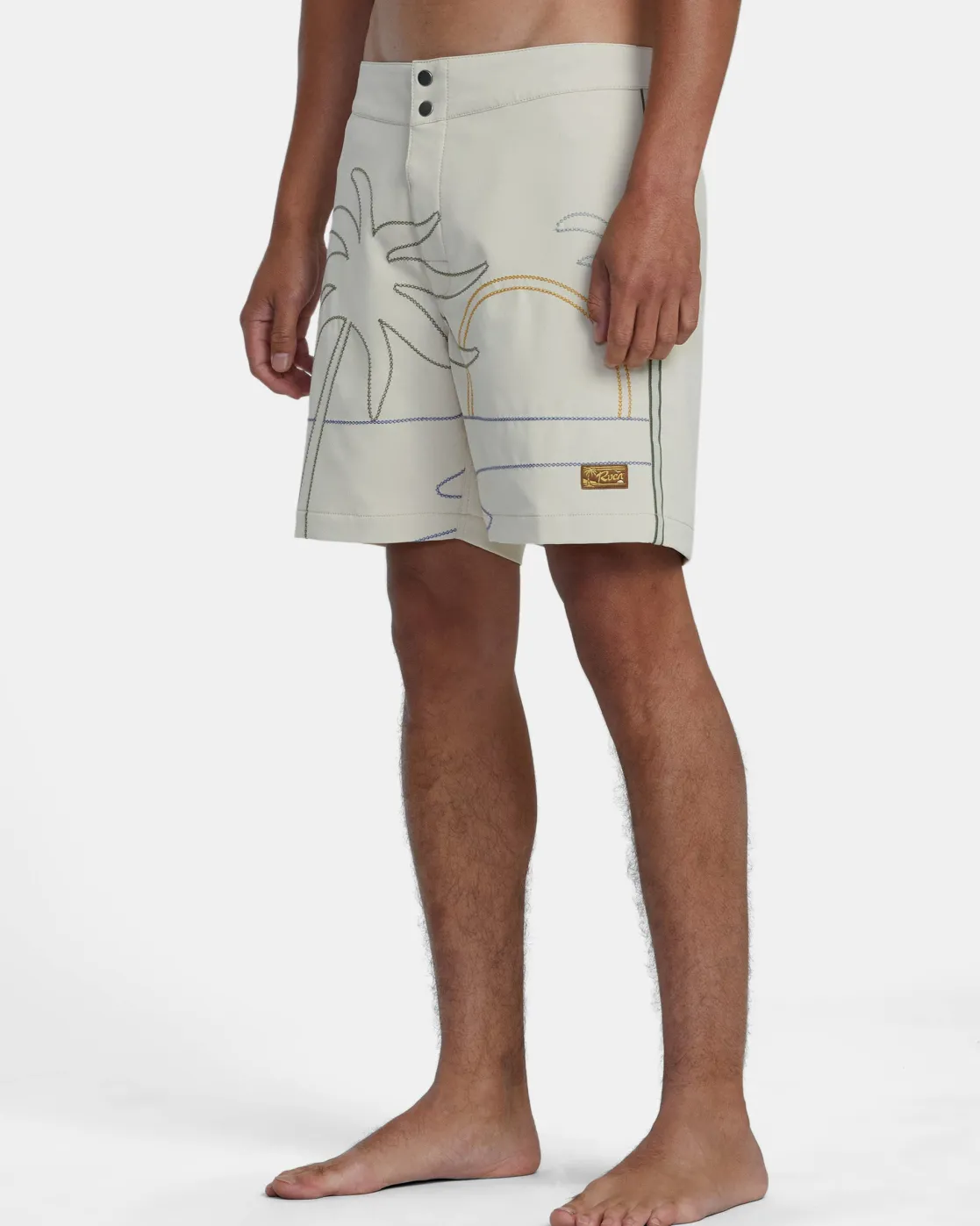 RVCA SUNSET EXOTICA BOARDSHORTS 17'' Natural Discount