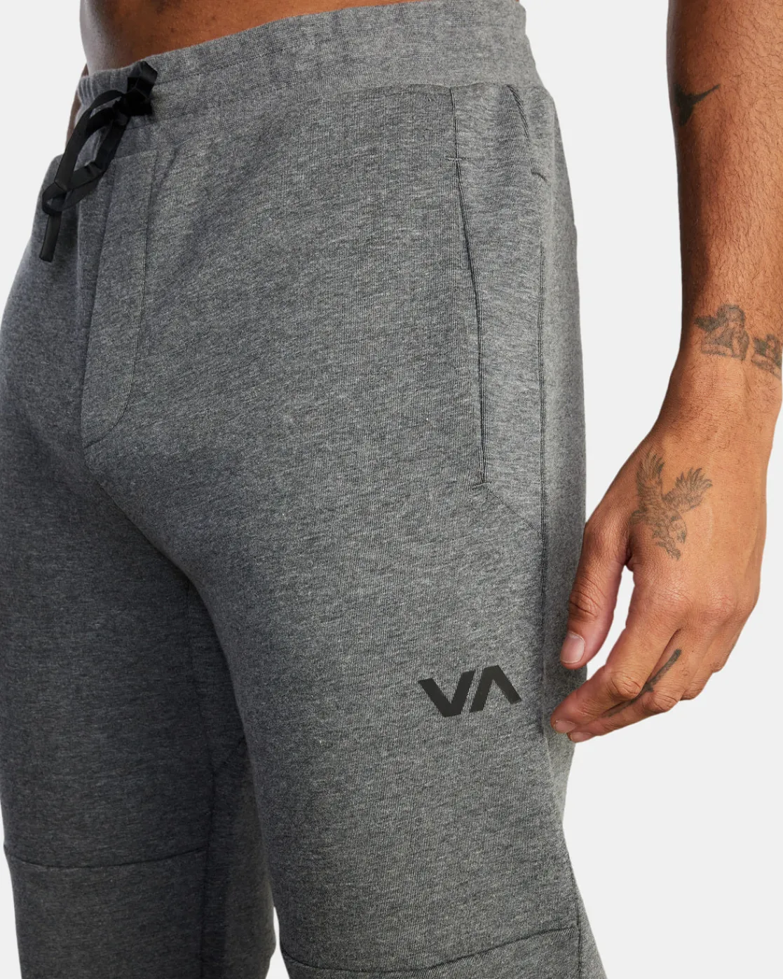 RVCA TECH FLEECE SWEATPANTS II Heather Grey 2 Online
