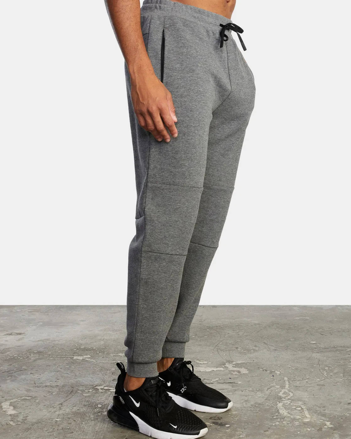 RVCA TECH FLEECE SWEATPANTS II Heather Grey 2 Online