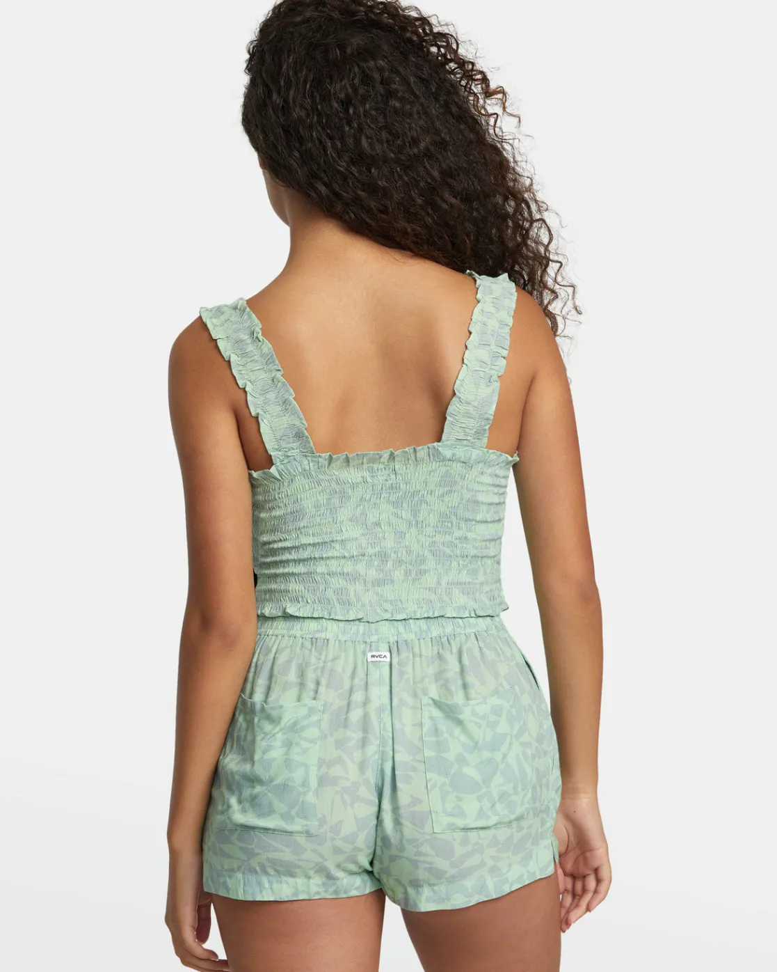 RVCA TERRACE ECO TANK TOP Seafoam