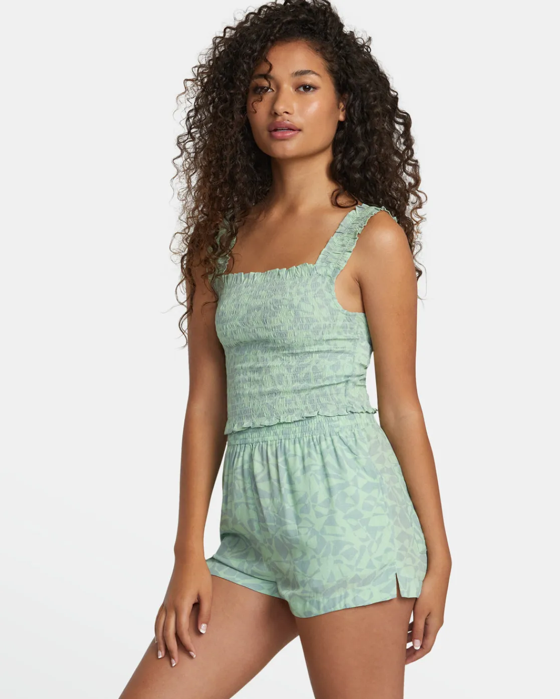 RVCA TERRACE ECO TANK TOP Seafoam