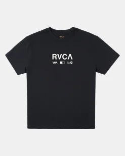 RVCA TEXTBOOK TEE Black Hot