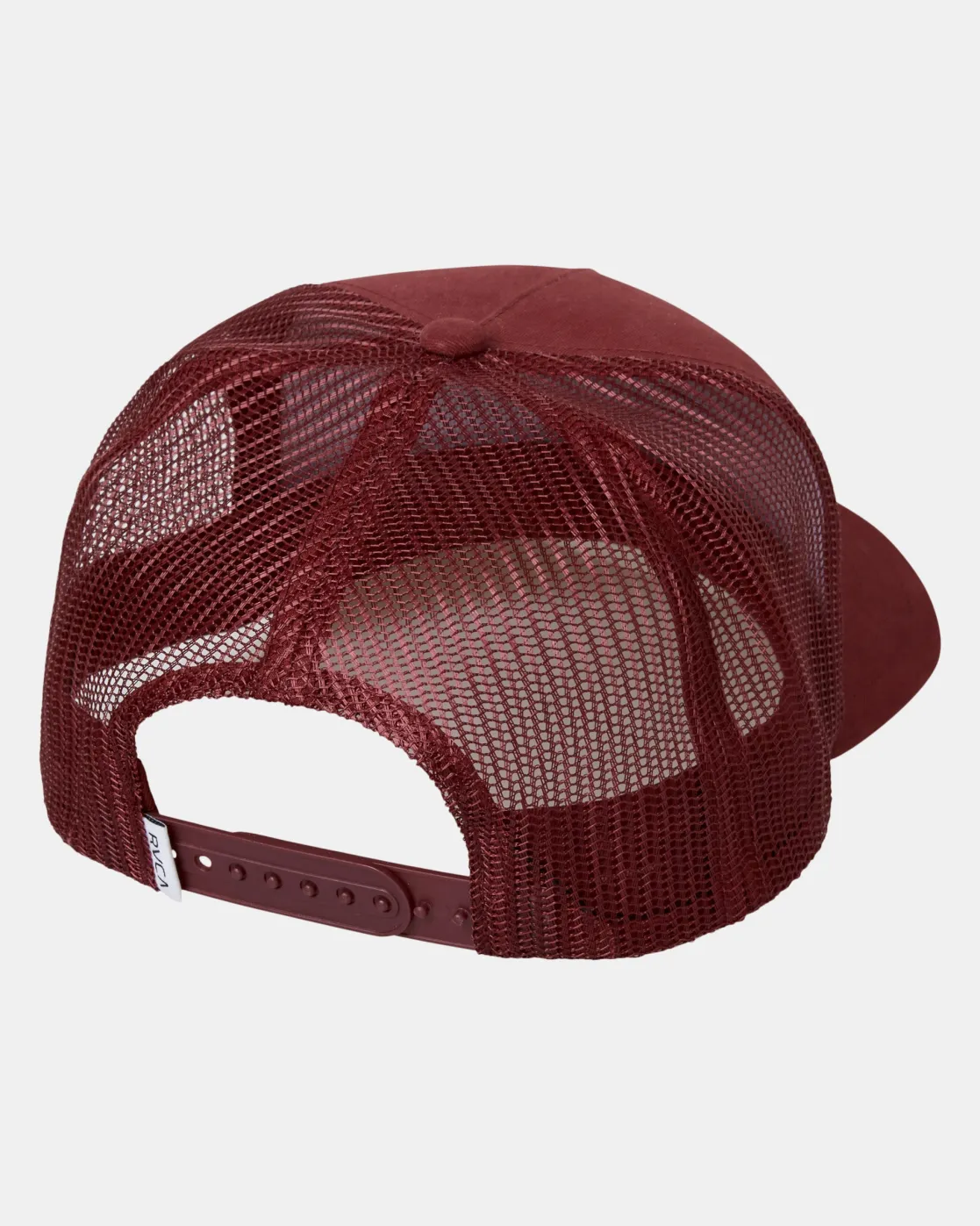RVCA 17TH ST TRUCKER HAT Madder Brown Clearance