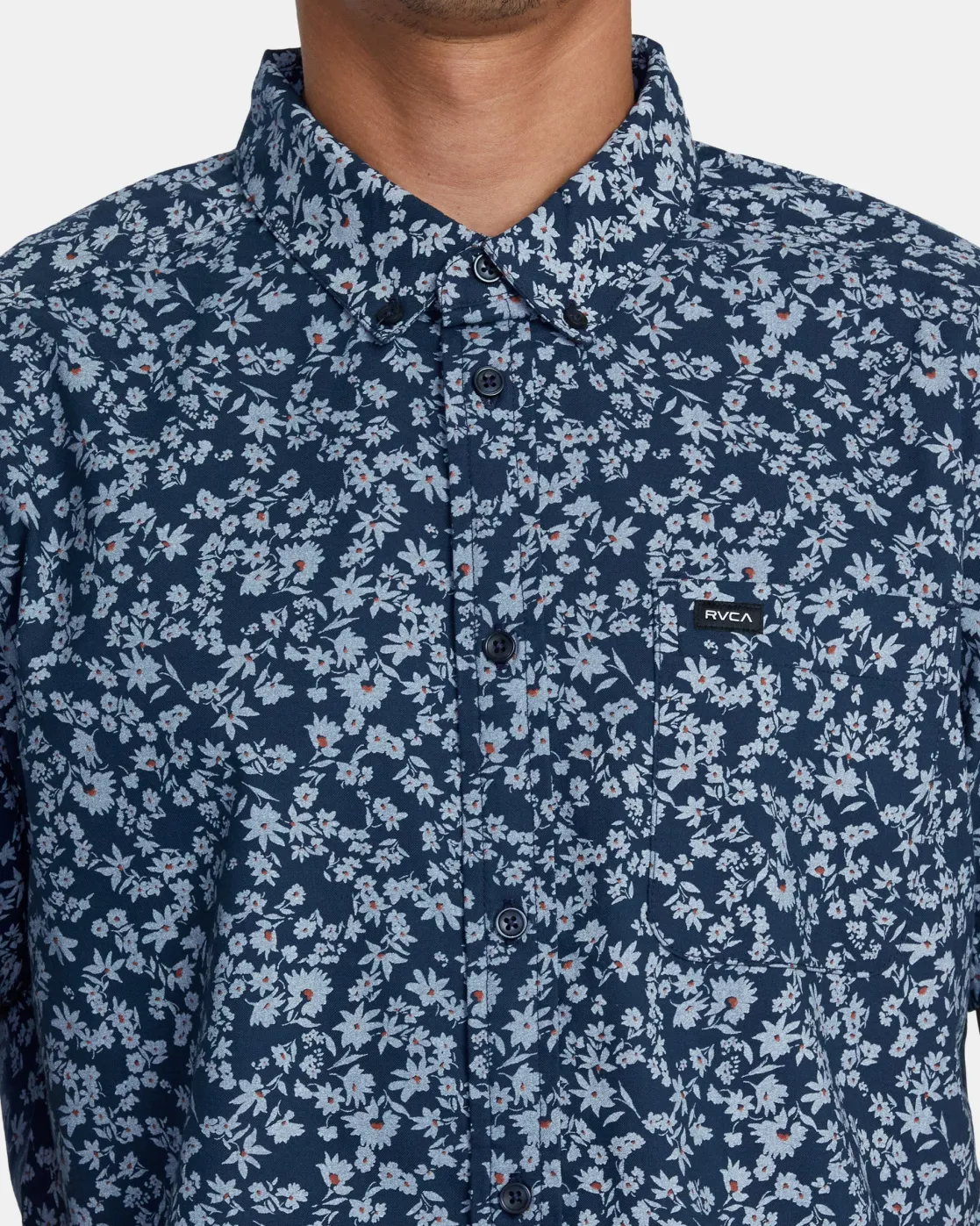 RVCA THAT'LL DO PRINT SHORT SLEEVE SHIRT Petrol Blue Online