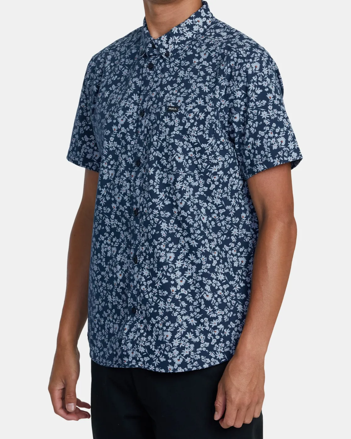 RVCA THAT'LL DO PRINT SHORT SLEEVE SHIRT Petrol Blue Online