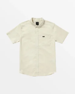 RVCA THAT'LL DO SHORT SLEEVE SHIRT Latte Online