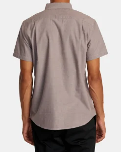 RVCA THAT'LL DO SHORT SLEEVE SHIRT Plum Ash Hot