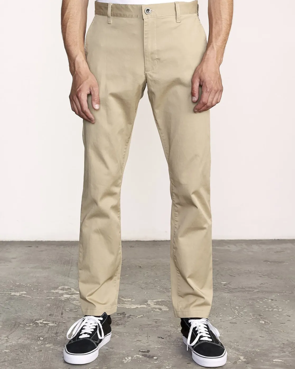 RVCA THE WEEKEND STRETCH STRAIGHT FIT PANTS Khaki Online