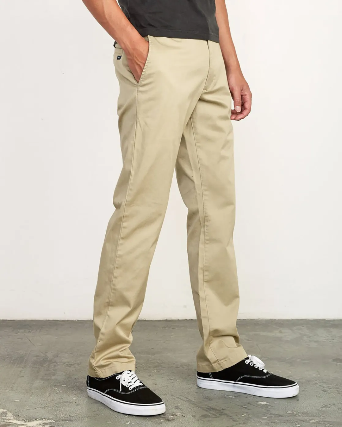 RVCA THE WEEKEND STRETCH STRAIGHT FIT PANTS Khaki Online