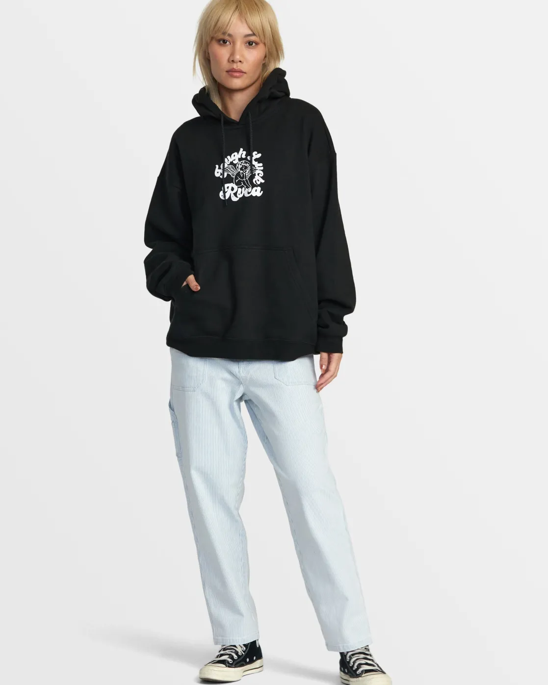 RVCA TOUGH LUCK HOODIE Rvca Black