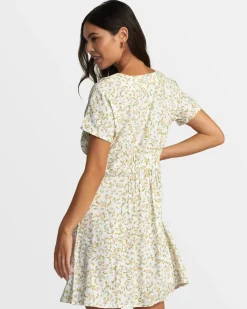 RVCA UNDERSTATED DOLMAN MINI DRESS Cloud