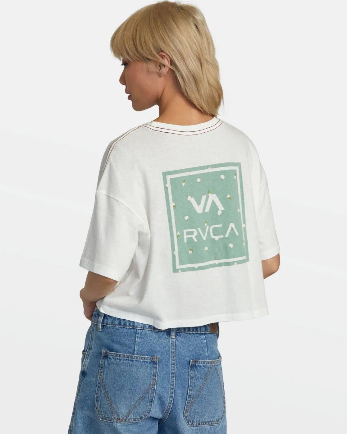 RVCA VA ALL THE WAY TEE Vintage White Hot