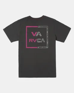 RVCA VA ALL THE WAY TEE Pirate Black Clearance