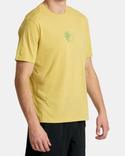 RVCA VA BLOOMIN TEE Sunset Gold