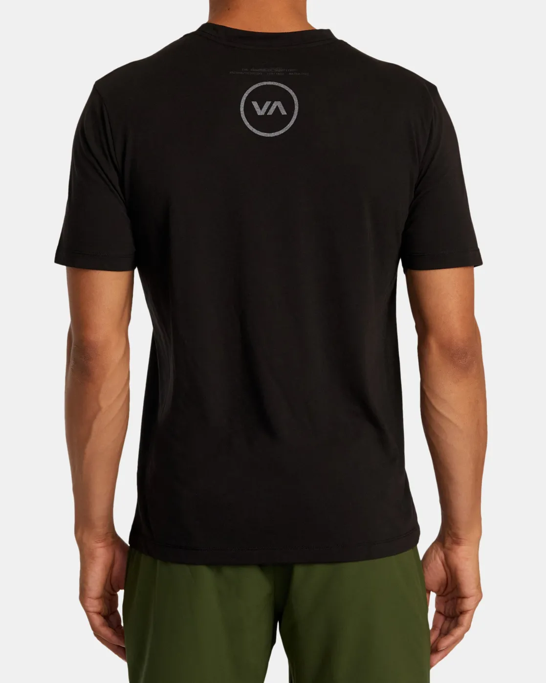 RVCA VA CIRCLE SPLITTER TEE Black Outlet