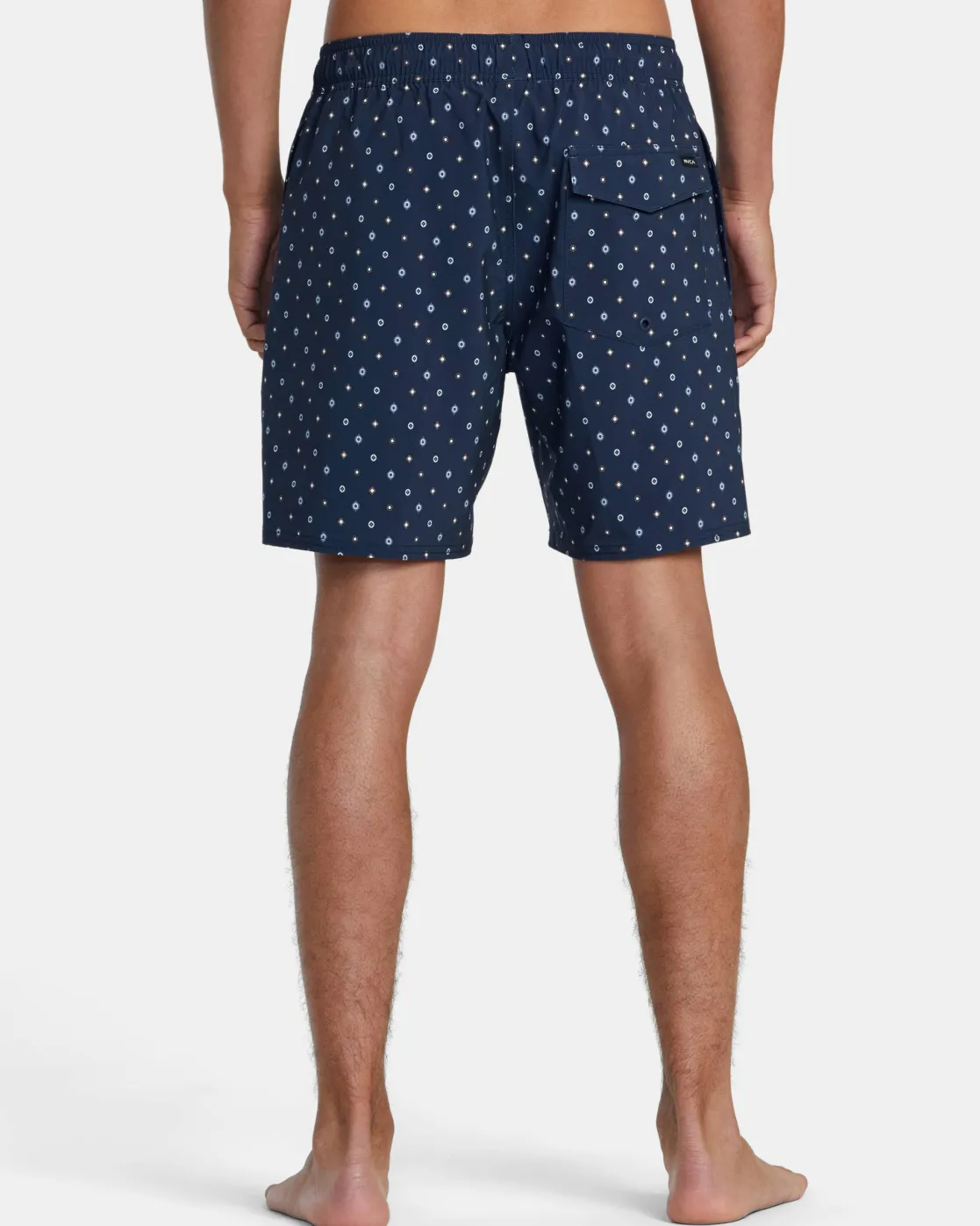 RVCA VA ELASTIC WAIST 17" BOARDSHORTS Blue Dits Online