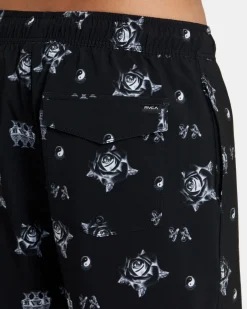 RVCA VA ELASTIC WAIST BENJ BOARDSHORTS 17'' Multi Rose Online