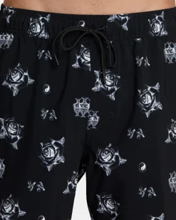 RVCA VA ELASTIC WAIST BENJ BOARDSHORTS 17'' Multi Rose Online