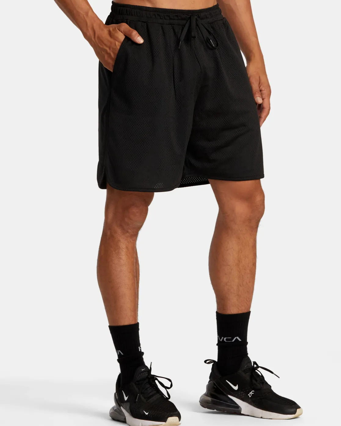 RVCA VA ESSENTIAL 19" SHORTS Black New