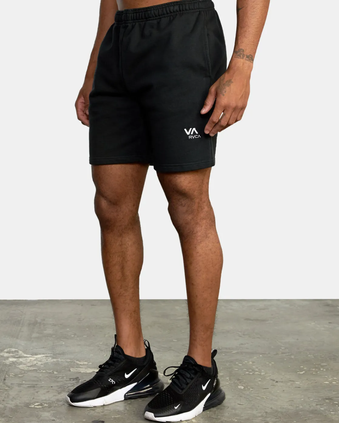 RVCA VA ESSENTIAL 18" SWEAT SHORTS Black Sale
