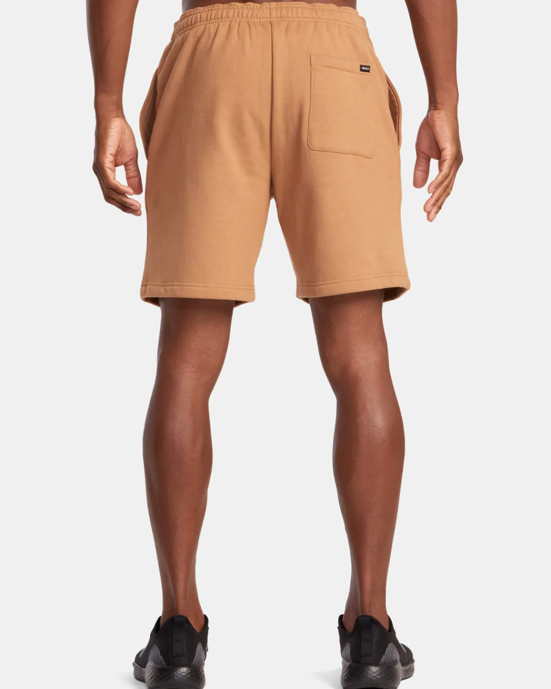 RVCA VA ESSENTIAL 18" SWEAT SHORTS Dark Khaki Discount