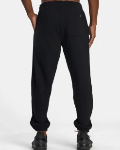 RVCA VA ESSENTIAL JOGGERS Black Clearance