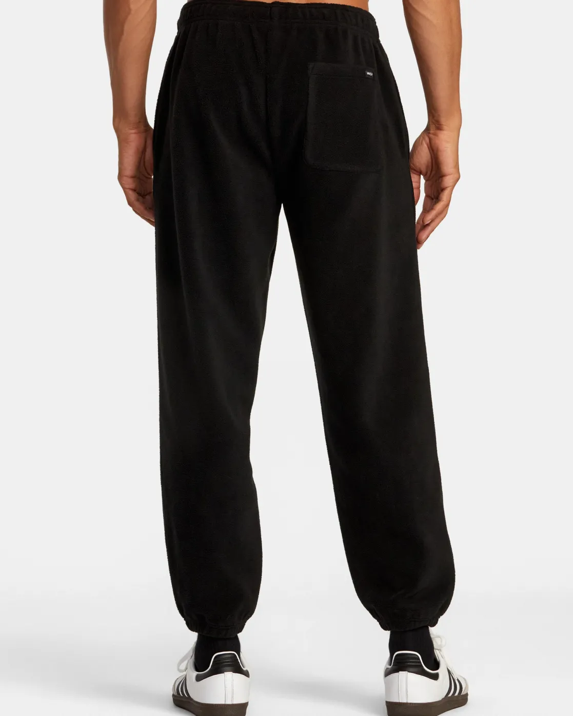 RVCA VA ESSENTIAL MICRO FLEECE PANT Black Clearance