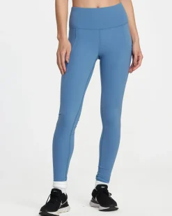 RVCA VA ESSENTIAL POCKET LEGGING II PANTS Coronet Blue New