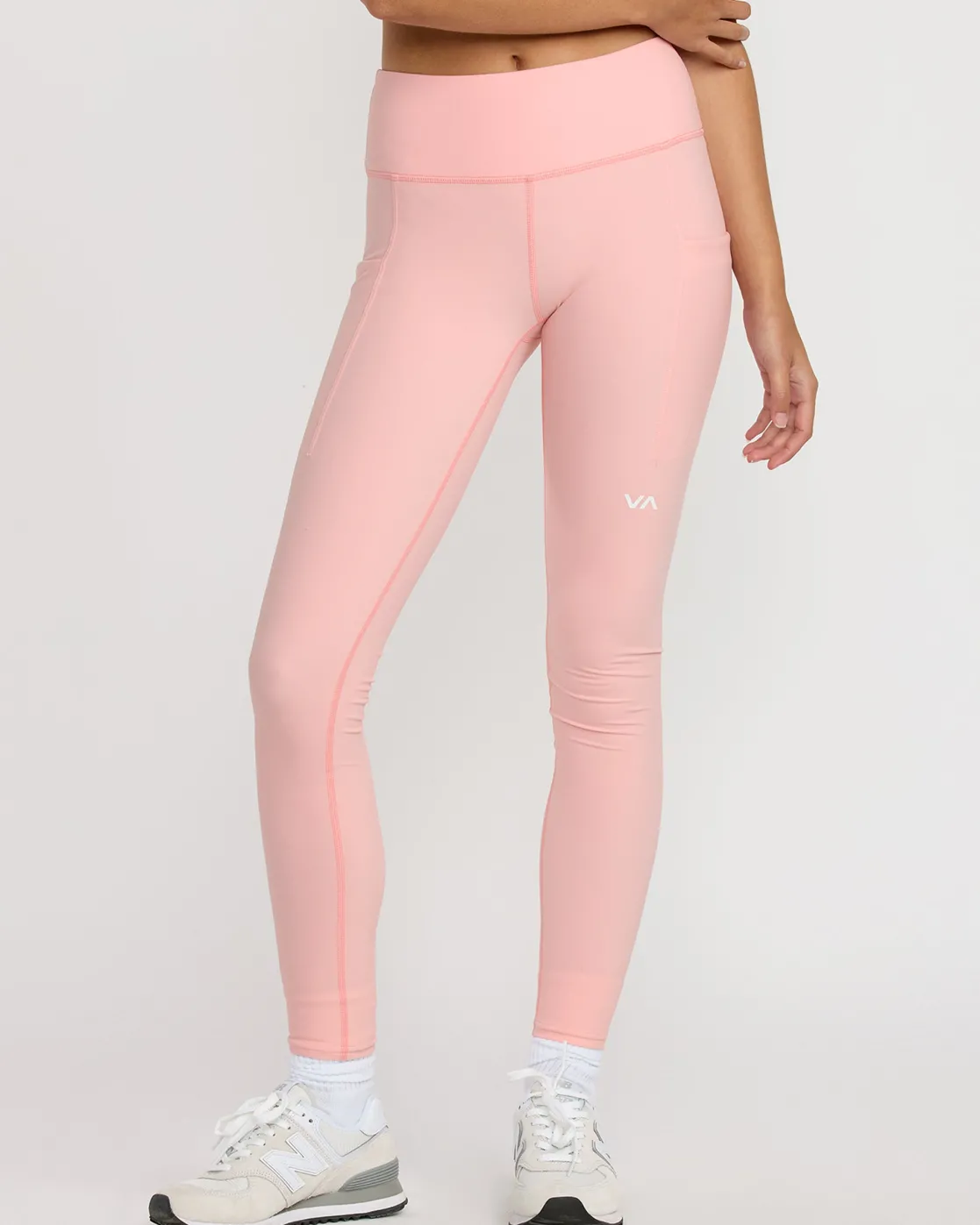 RVCA VA ESSENTIAL POCKET LEGGING II PANTS Peach Kiss Online
