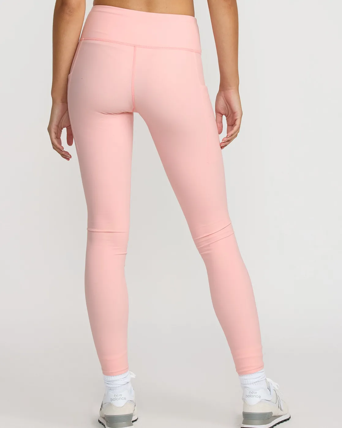 RVCA VA ESSENTIAL POCKET LEGGING II PANTS Peach Kiss Online