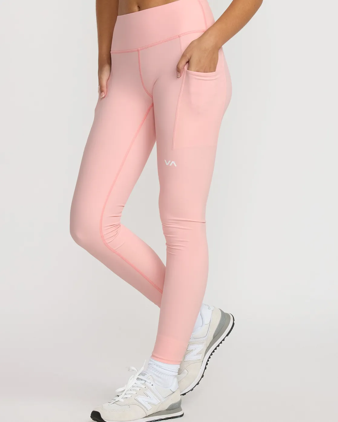 RVCA VA ESSENTIAL POCKET LEGGING II PANTS Peach Kiss Online