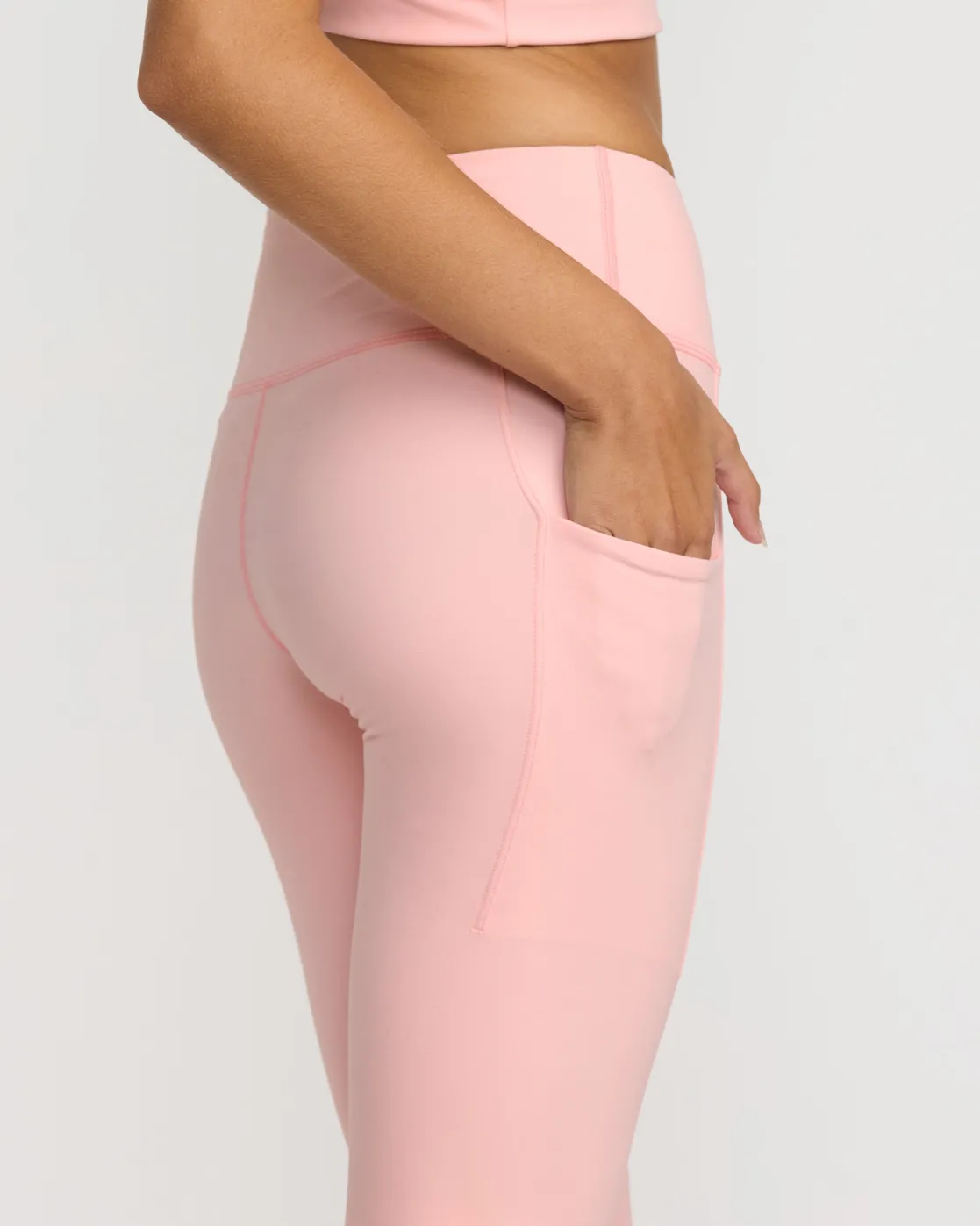 RVCA VA ESSENTIAL POCKET LEGGING II PANTS Peach Kiss Online