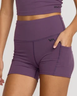 RVCA VA ESSENTIAL POCKET SHORT II SHORTS Plum Ash Online
