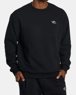RVCA VA ESSENTIAL SWEATSHIRT Black Online