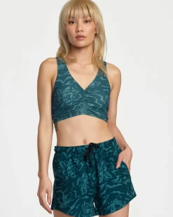 RVCA VA ESSENTIAL YOGGER 12" SPORT SHORTS Lotus Hot